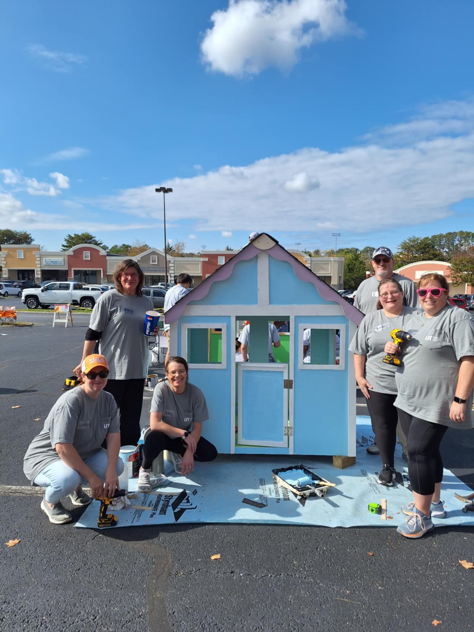 Habitat for Humanity Playhouse Build